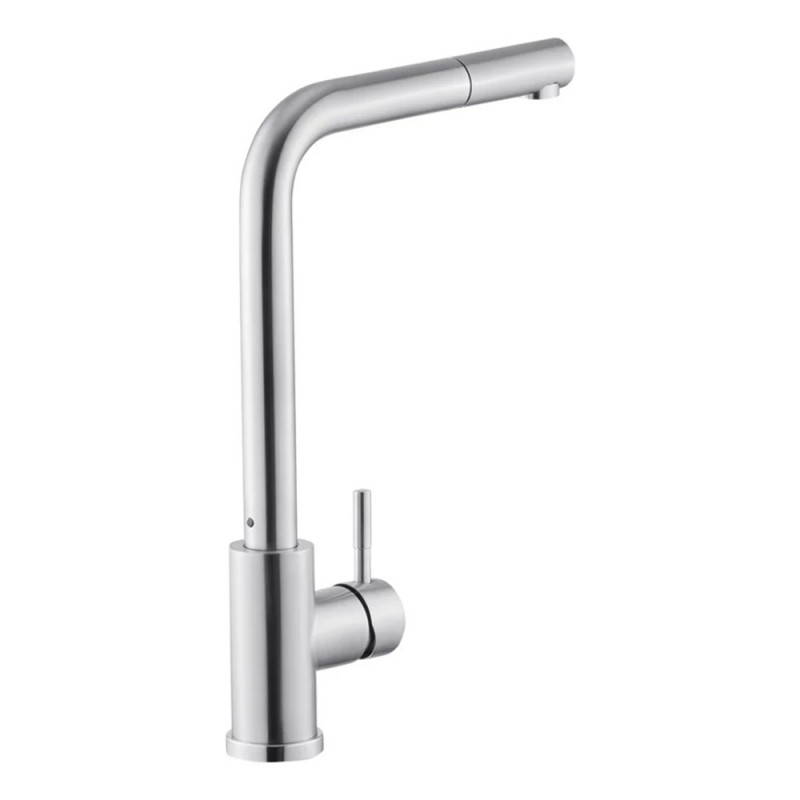 Змішувач для кухні з висувним виливом Kroner KRP Edelstahl Klassisch - ESG03917