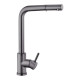Змішувач для кухні з висувним виливом Kroner KRPё Edelstahl Klassisch - PVD03917