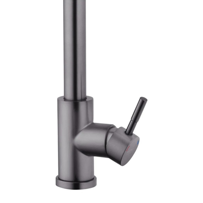 Змішувач для кухні з висувним виливом Kroner KRPё Edelstahl Klassisch - PVD03917