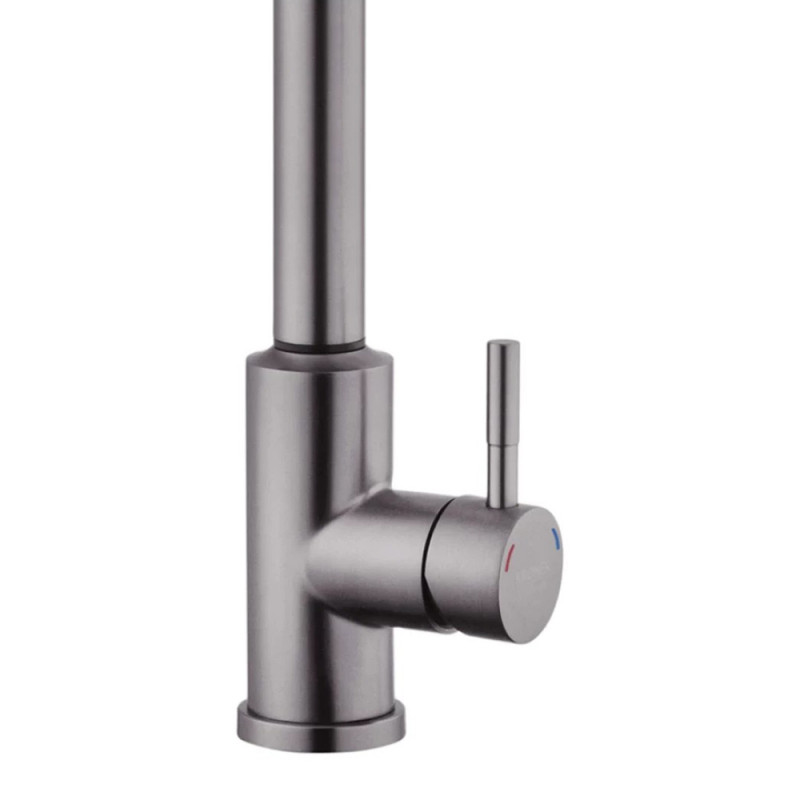 Змішувач для кухні з висувним виливом Kroner KRP Edelstahl Klassisch - PVD03916 сенсорний