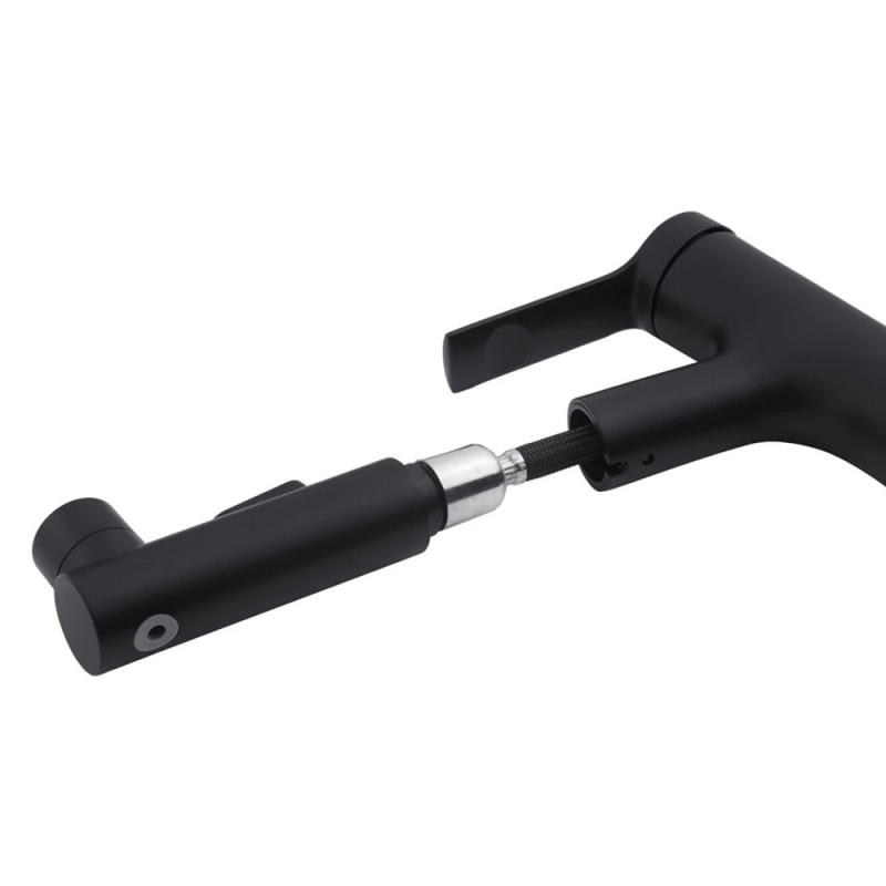 Змішувач для раковини з висувним виливом Kroner KRP Edelstahl Klassisch - SCH030-T