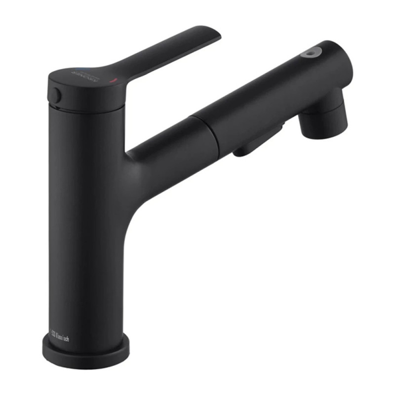 Змішувач для раковини з висувним виливом Kroner KRP Edelstahl Klassisch - SCH030-T