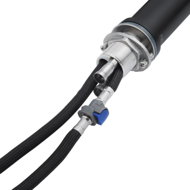 Змішувач для раковини з висувним виливом Kroner KRP Edelstahl Klassisch - SCH030-T