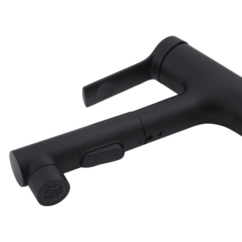 Змішувач для раковини з висувним виливом Kroner KRP Edelstahl Klassisch - SCH030-T