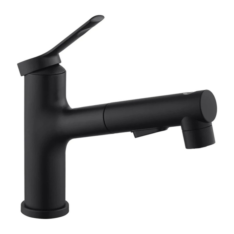 Змішувач для раковини з висувним виливом Kroner KRP Edelstahl Klassisch - SCH030-T