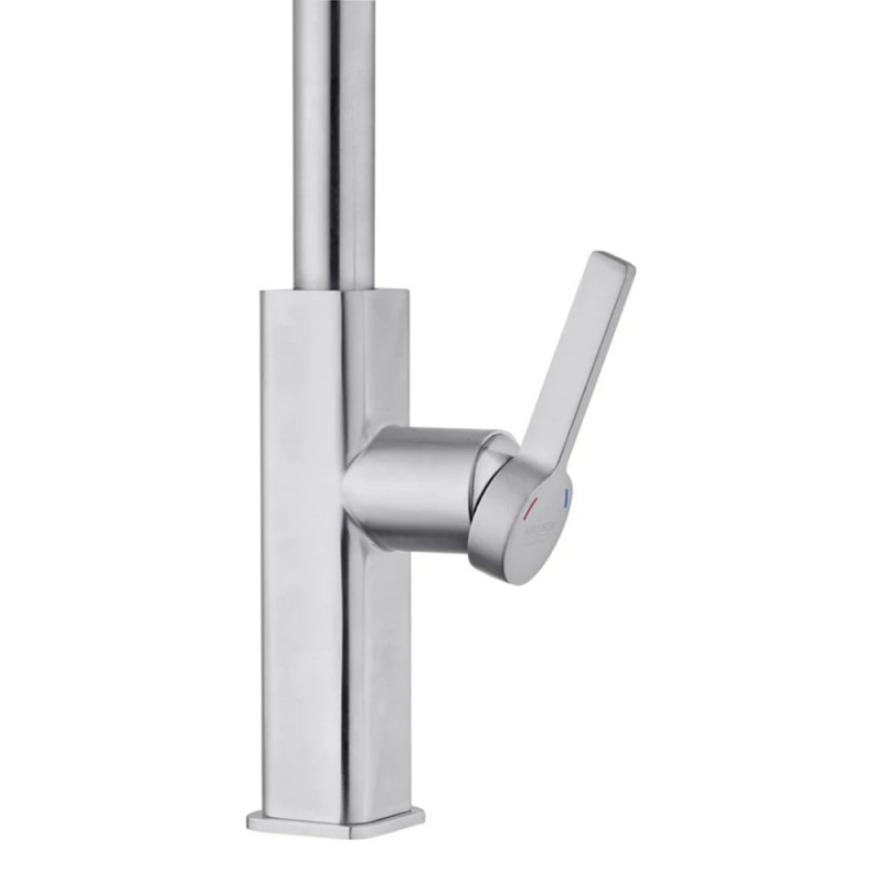 Змішувач для кухні з висувним виливом Kroner KRP Edelstahl Klassisch - ESG03918