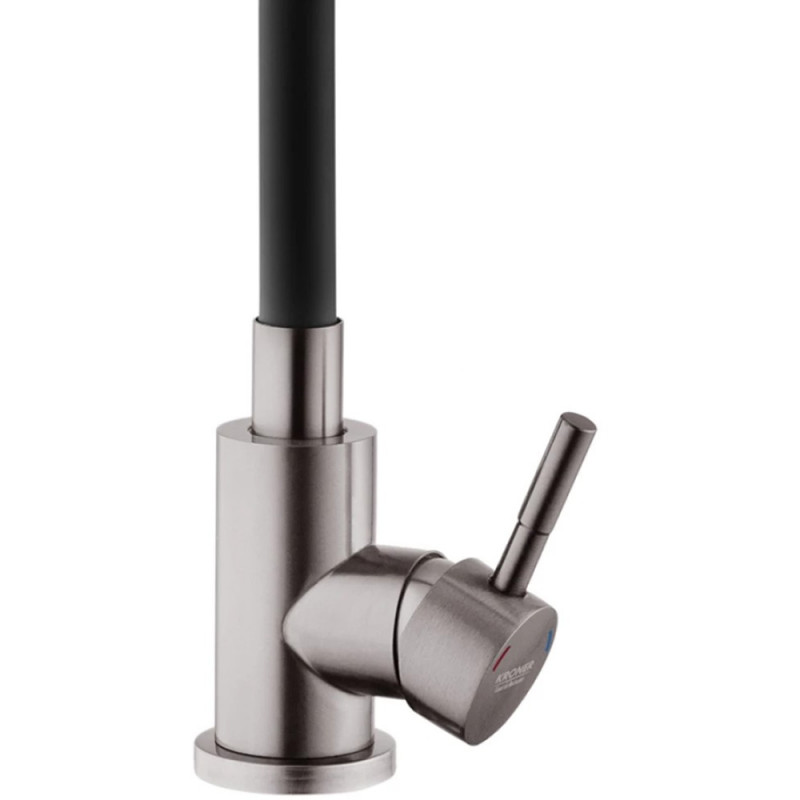 Змішувач для кухні Kroner KRP Edelstahl Klassisch - PVD035BLK