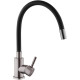 Змішувач для кухні Kroner KRP Edelstahl Klassisch - PVD035BLK