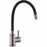Змішувач для кухні Kroner KRP Edelstahl Klassisch - PVD035BLK