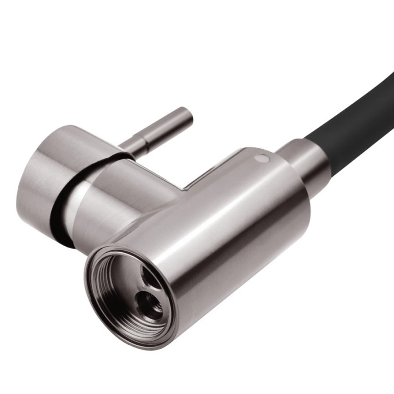 Змішувач для кухні Kroner KRP Edelstahl Klassisch - PVD035BLK