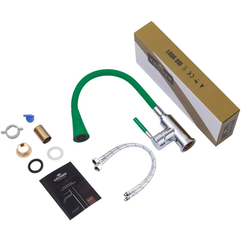 Змішувач для кухні Kroner KRM Kuche - C132GRN