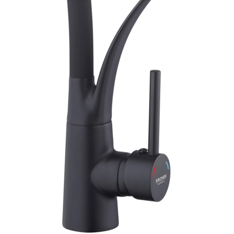 Змішувач для кухні Kroner KRP Ersel - SCH03393BLK