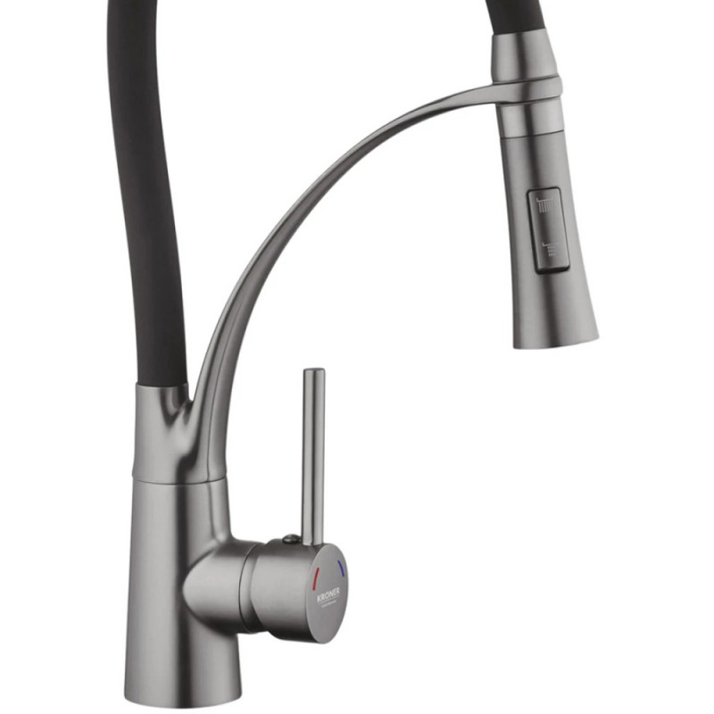 Змішувач для кухні Kroner KRP Ersel - GRP03393BLK