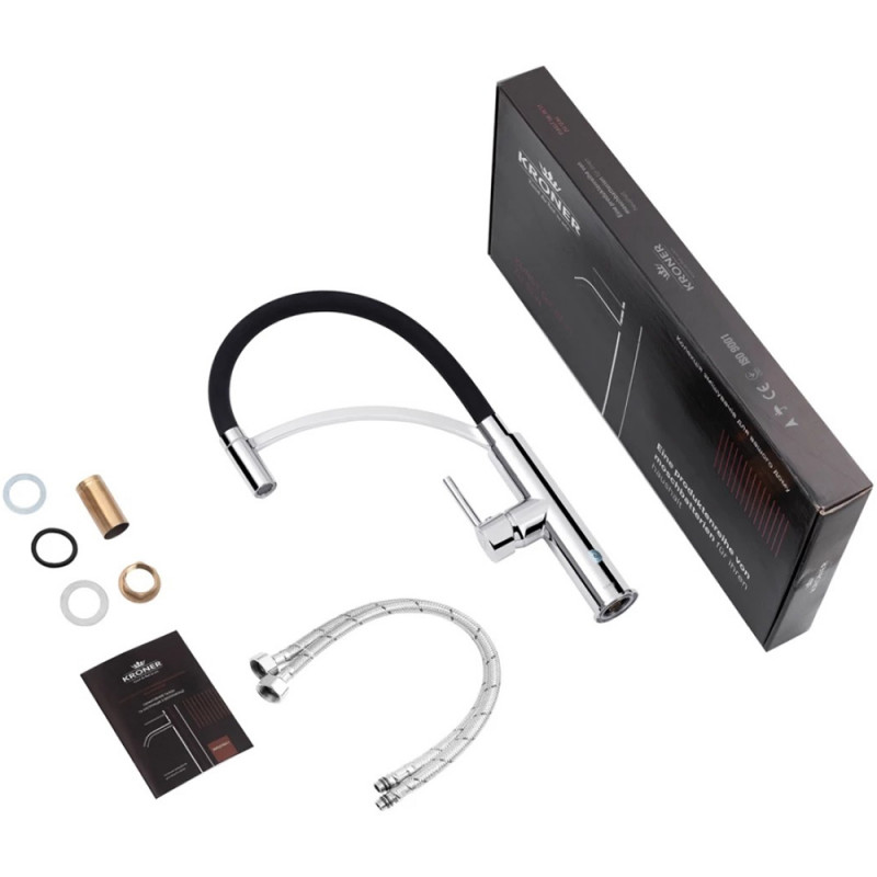 Змішувач для кухні Kroner KRP Ersel - C03900BLK