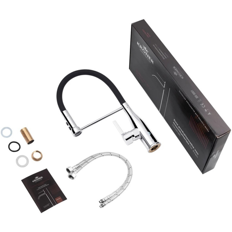 Змішувач для кухні Kroner KRP Ersel - C03111BLK