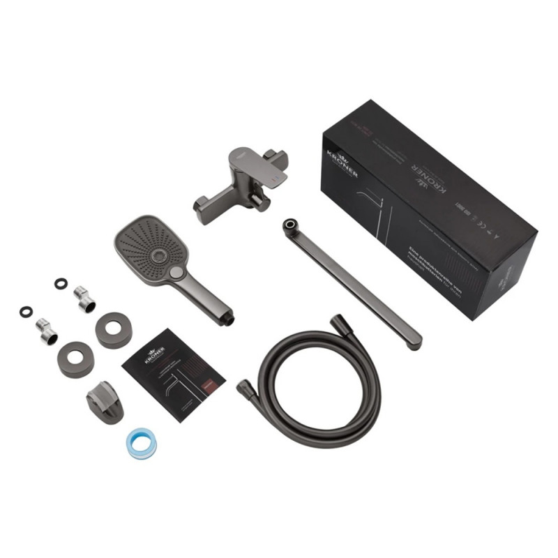 Змішувач для ванни Kroner KRP Makon-GRP070