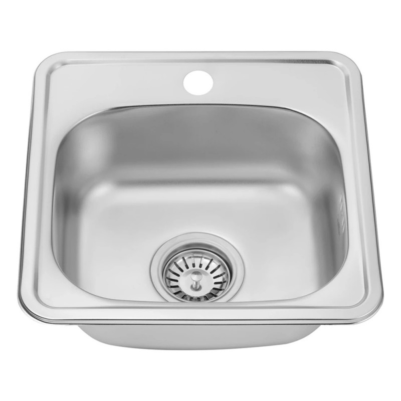 Кухонна мийка Kroner KRP Satin-3838 (0,6 мм)