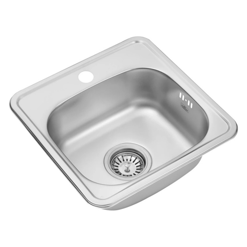 Кухонна мийка Kroner KRP Satin-3838 (0,6 мм)