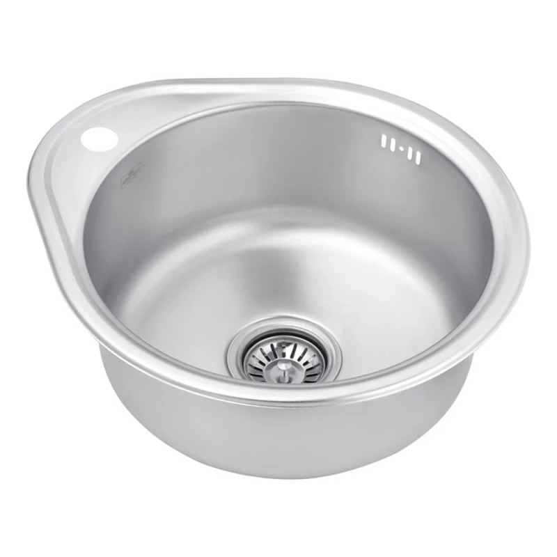 Кухонна мийка Kroner KRP Satin-4843 (0,8 мм)