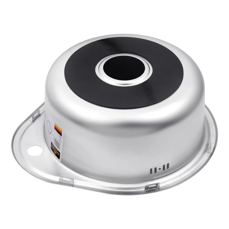 Кухонна мийка Kroner KRP Satin-4843 (0,8 мм)