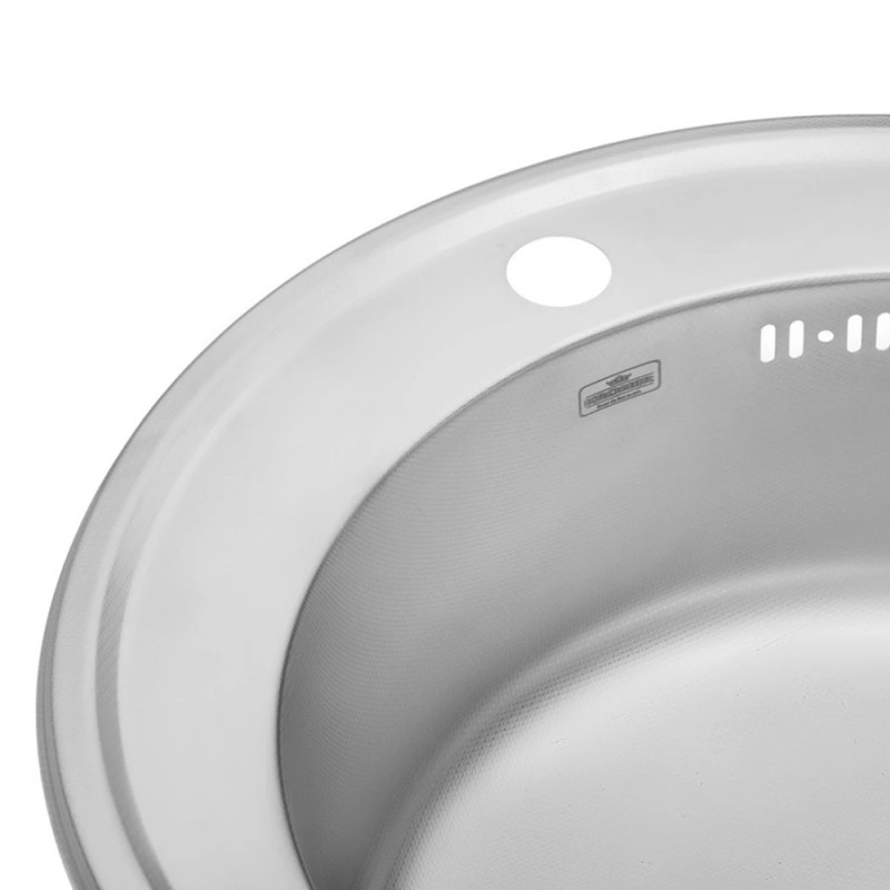 Кухонна мийка Kroner KRP Dekor-510 (0,8 мм)