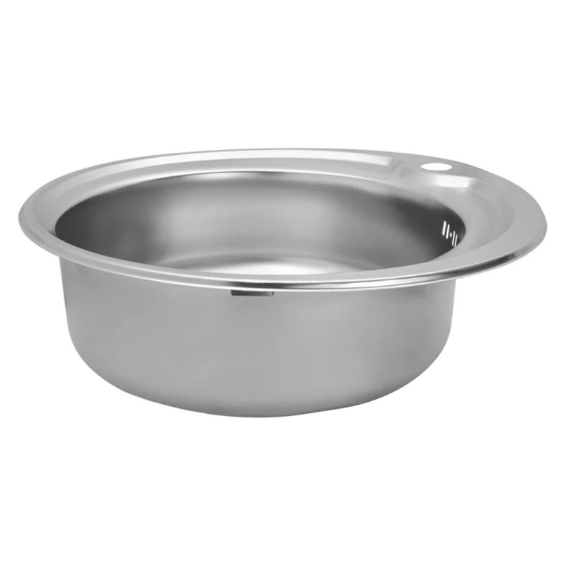 Кухонна мийка Kroner KRP Satin-510 (0,6 мм)