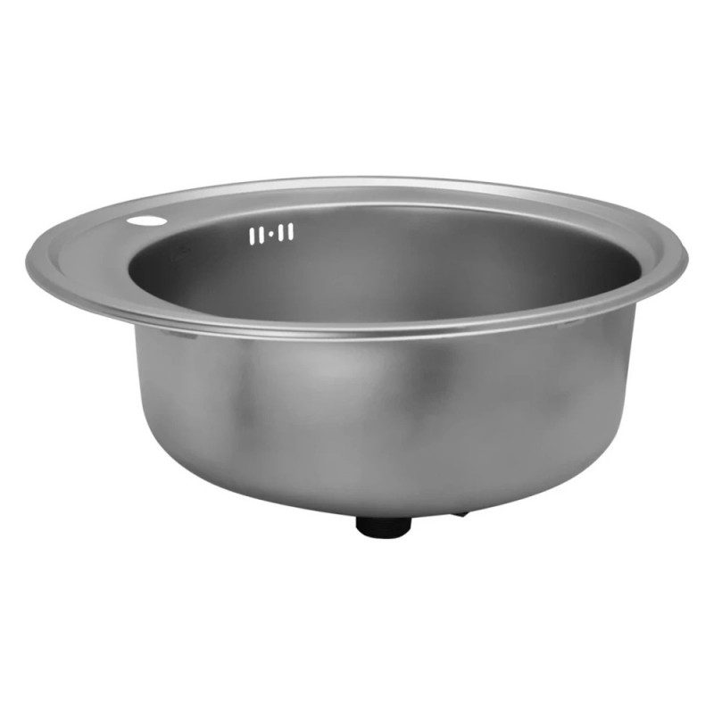 Кухонна мийка Kroner KRP Satin-510 (0,8 мм)