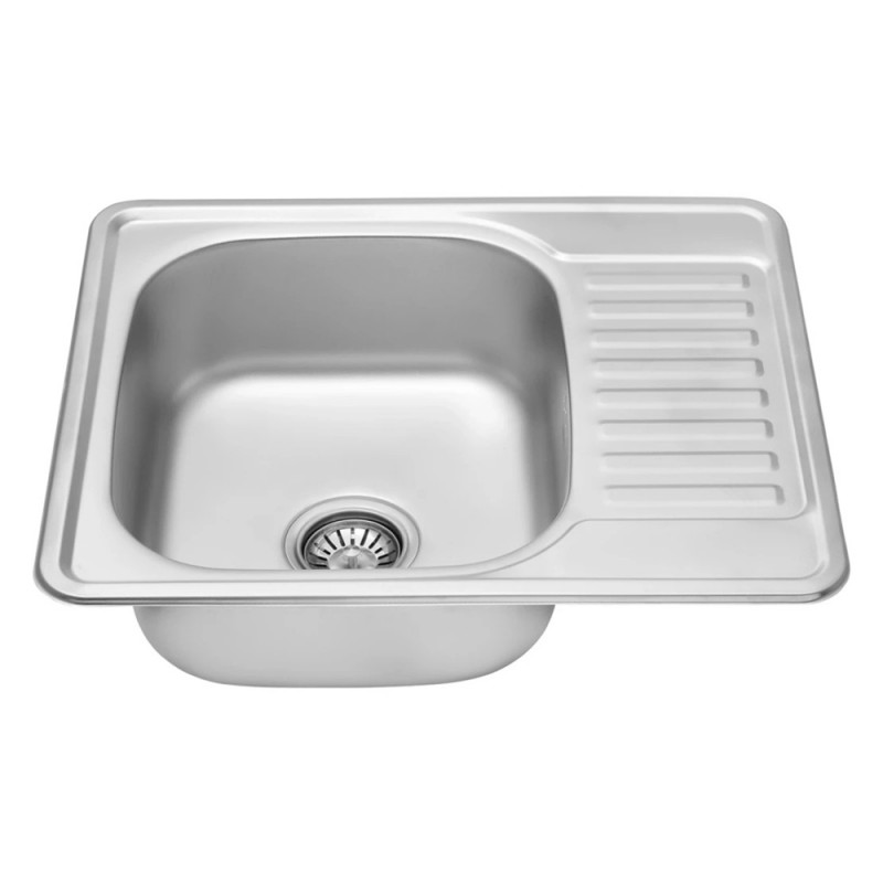 Кухонна мийка Kroner KRP Dekor-5848 (0,8 мм)