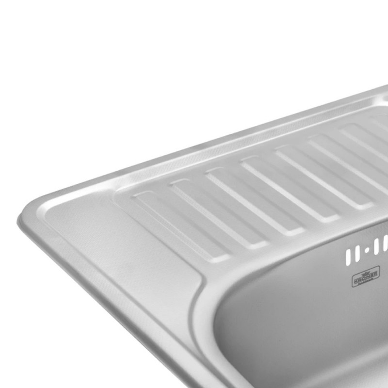 Кухонна мийка Kroner KRP Dekor-5848 (0,8 мм)