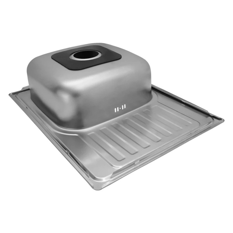 Кухонна мийка Kroner KRP Satin-6950 (0,8 мм)