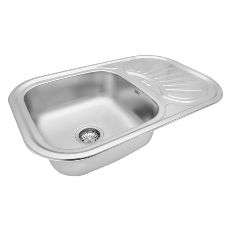 Кухонна мийка Kroner KRP Dekor-7549 (0,8 мм)