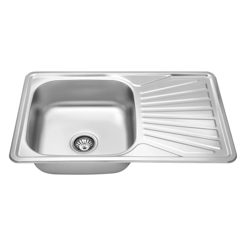 Кухонна мийка Kroner KRP Dekor-7848 (0,8 мм)