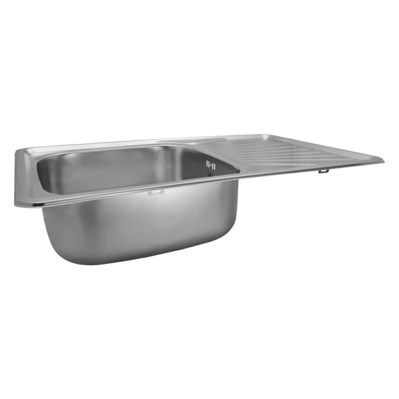 Кухонна мийка Kroner KRP Satin-7848 (0,8 мм)