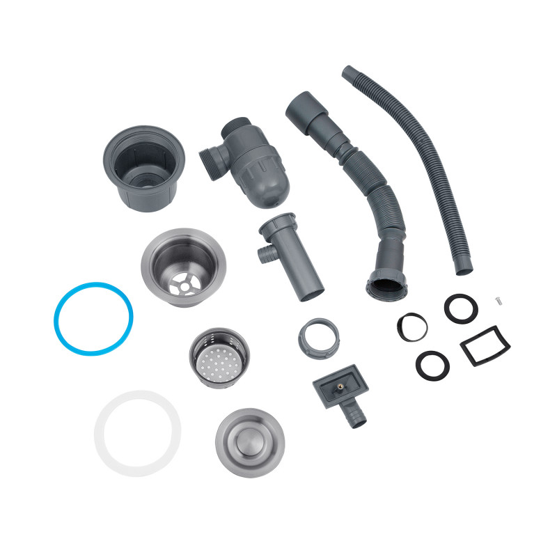 Кухонна мийка Kroner KRP Schwarze - 5050HM PVD (3,0/1,0 мм)