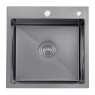 Кухонна мийка Kroner KRP Schwarze - 5050HM PVD (3,0/1,0 мм)