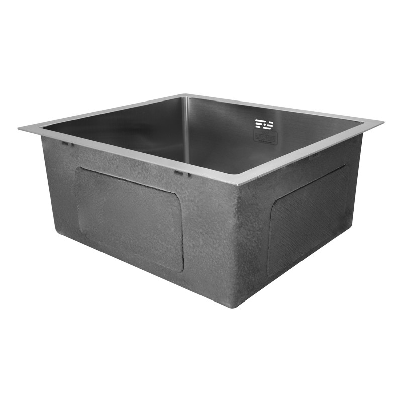 Кухонна мийка Kroner KRP Gebürstet - 4843HM (3,0/1,0 мм)