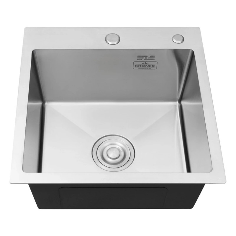Кухонна мийка Kroner KRP Gebürstet - 5050HM (3,0/1,0 мм)