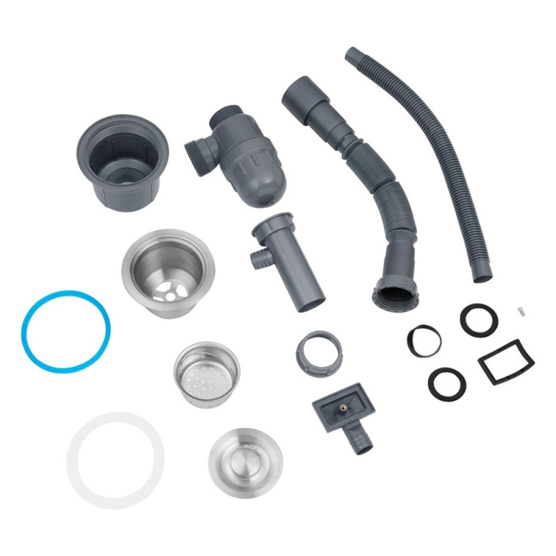 Кухонна мийка Kroner KRP Gebürstet - 5050HM (3,0/1,0 мм)