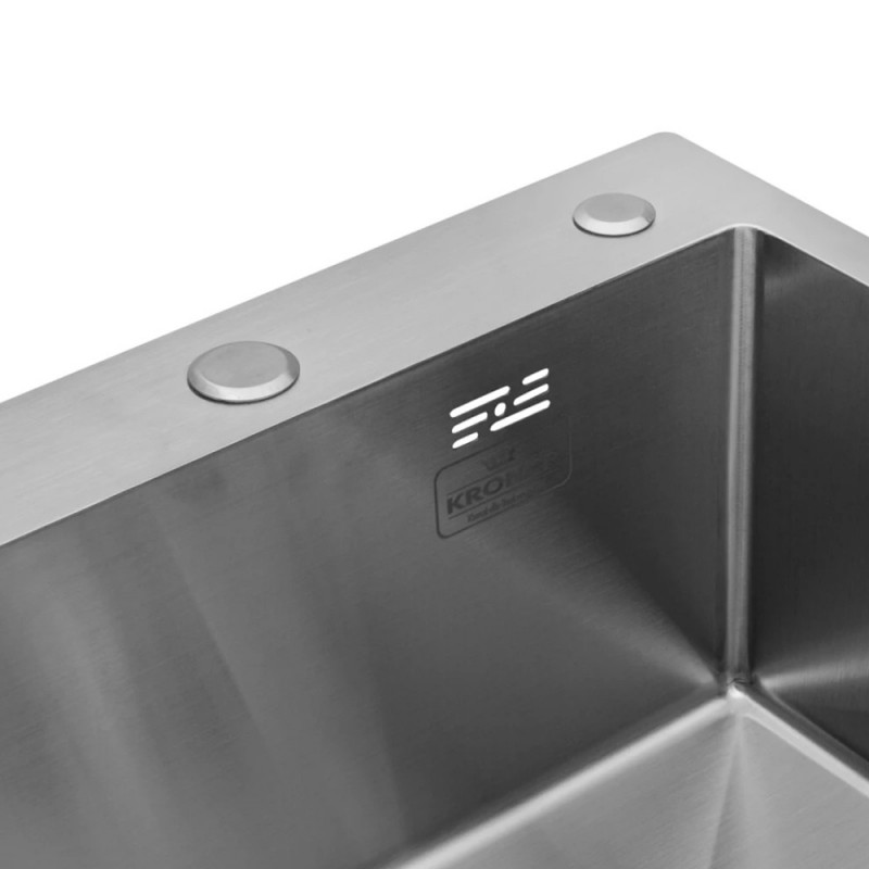 Кухонна мийка Kroner KRP Gebürstet - 5050HM (3,0/1,0 мм)