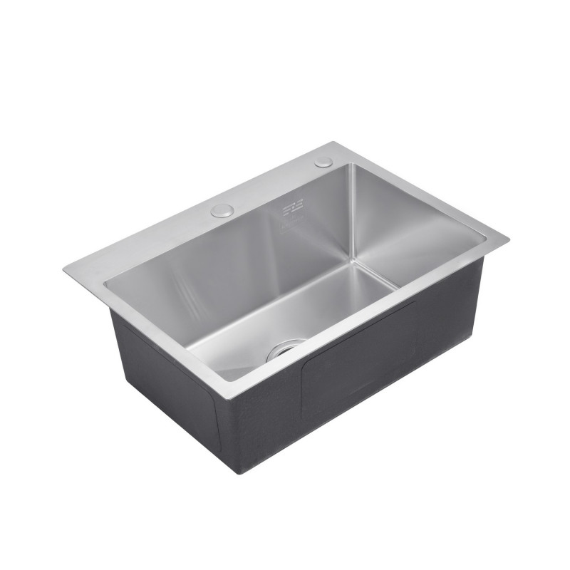 Кухонна мийка Kroner KRP Gebürstet - 5843HM (3,0/1,0 мм)