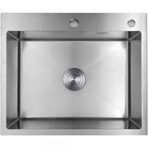 Кухонна мийка Kroner KRP Gebürstet - 6050HM (3,0/1,0 мм)