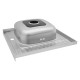 Кухонна мийка накладна Kroner KRP Satin-6060L (0,6 мм)
