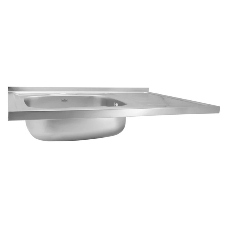 Кухонна мийка накладна Kroner KRP Satin-6080L (0,6 мм)