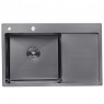 Кухонна мийка Kroner KRP Schwarze - 7849LHM PVD (3,0/1,0 мм)