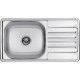 Кухонна мийка Kroner KRP Satin-7642 (0,8 мм)