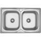 Кухонна мийка Kroner KRP Satin-5080Z (0,8 мм)