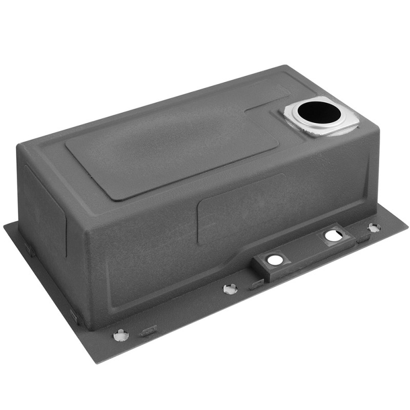 Кухонна мийка Kroner KRP PVD Schwarze - SET7546HM (3/0,7 мм)