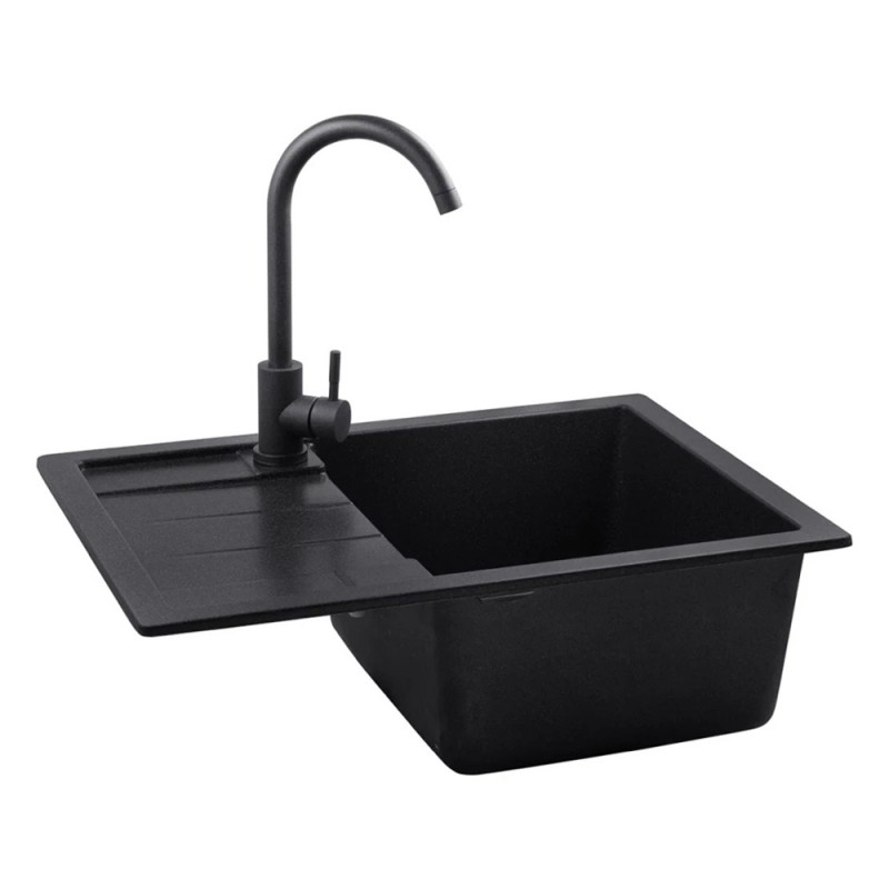 Кухонна мийка Kroner KRP Komposit GRB-6550