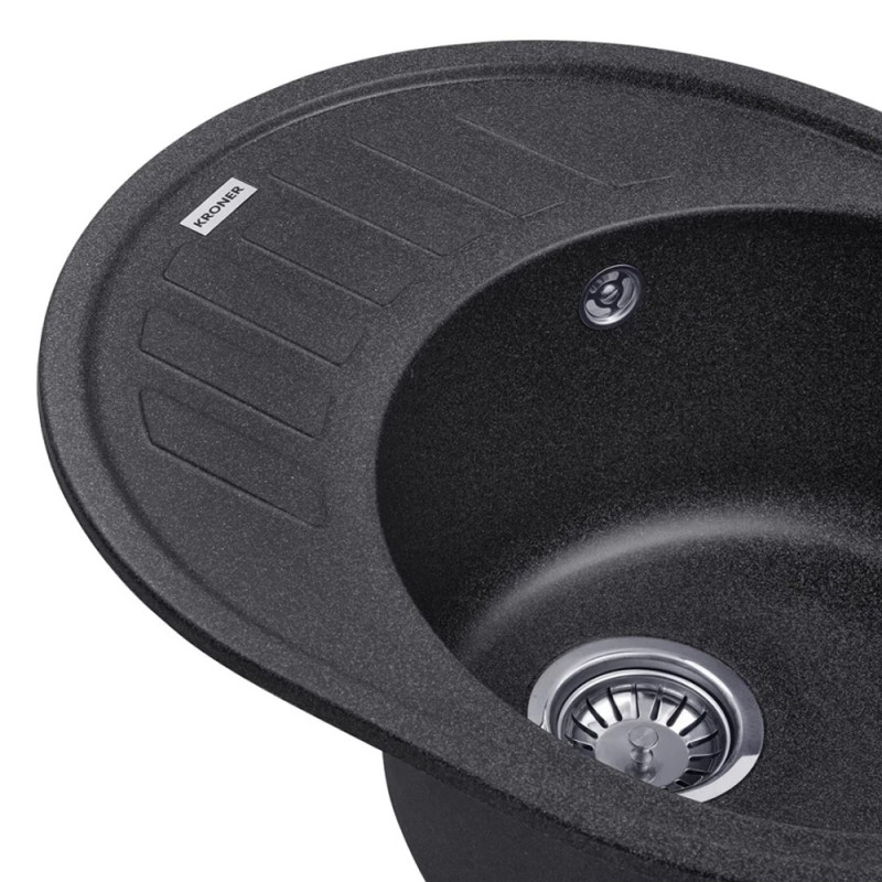 Кухонна мийка Kroner KRP Komposit GRB-6250