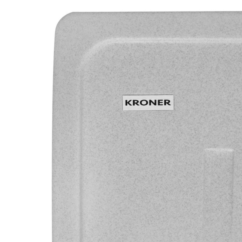 Кухонна мийка Kroner KRP Komposit GRA-6243